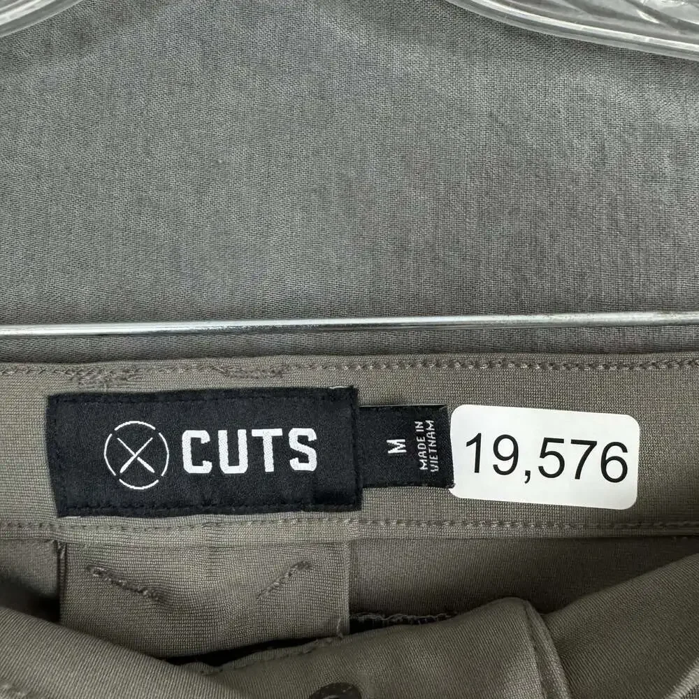 Cuts Clothing Men's Size Medium Brown Slim Fit AO Jogger Pants